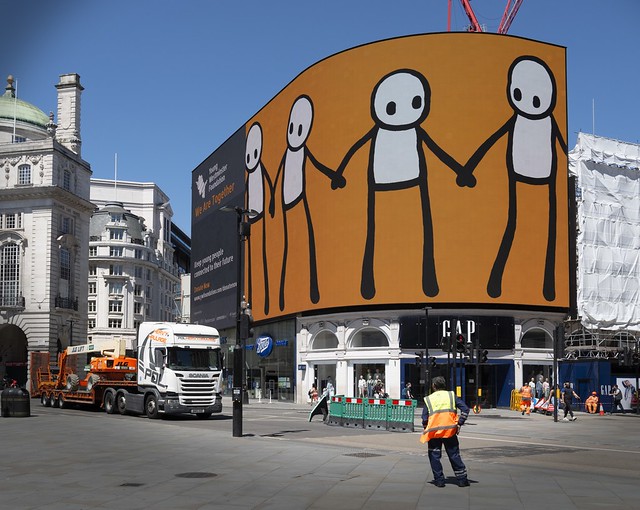 Stik Picadilly Circus June 2020