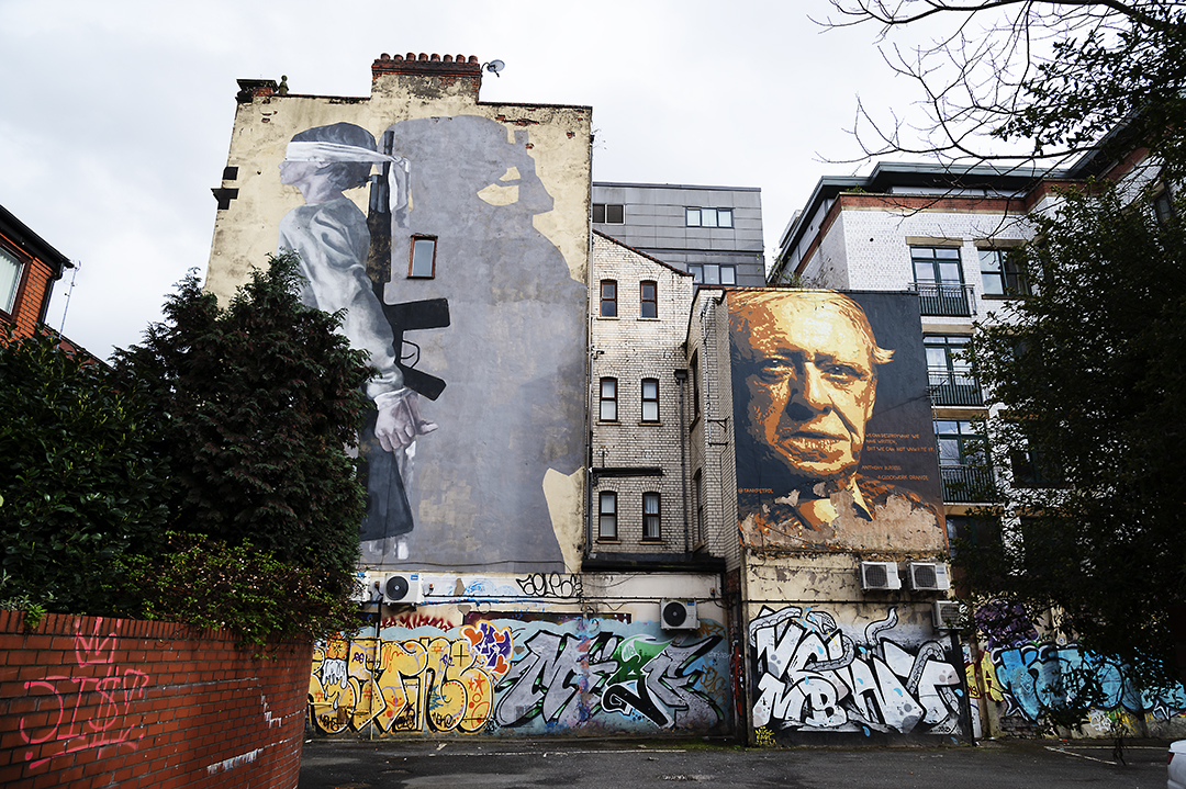 Manchester Mural "Cities of Hope"