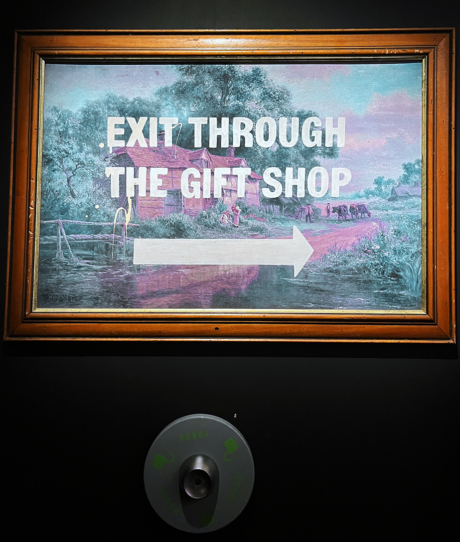 Banksy Original Painting Exit Through The Gift Shop